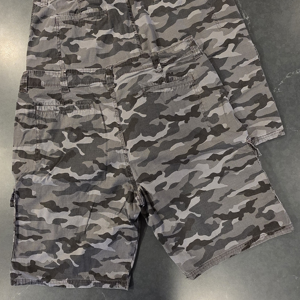 Wrangler Camouflage Cargo Shorts